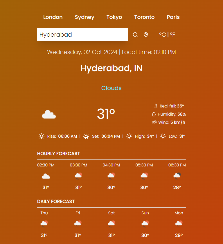 Weather App